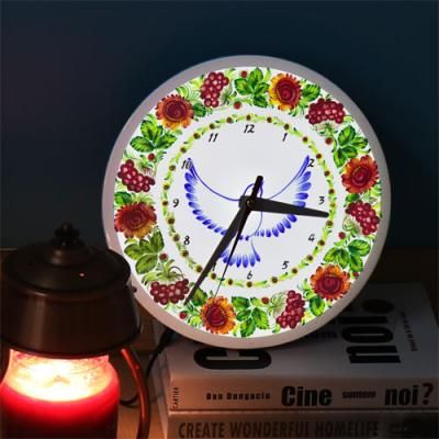 ng527-LED시계액자25R_사랑과평화