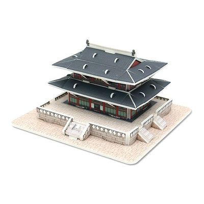 경복궁 근정전 3D 입체퍼즐 사회 역사 조립 학습 교구(WB6112F)