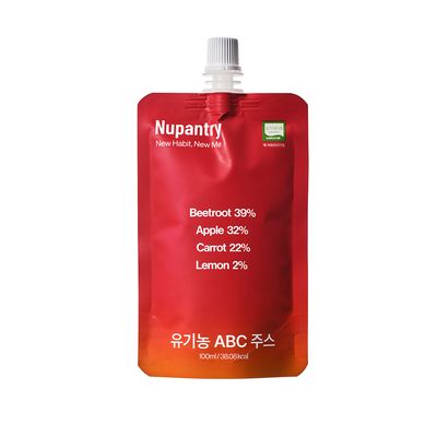 누팬트리 유기농 ABC 주스 아침대용 건강음료 100ml