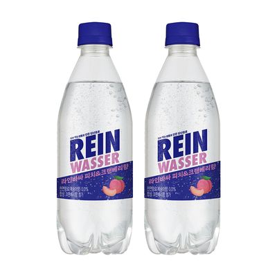 라인바싸 피치 크랜베리 탄산수 500ml 40페트