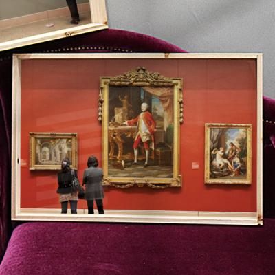 tf847-우드프레임액자_예술작품을감상하다