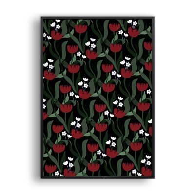 Passion (black) / 일러스트 액자