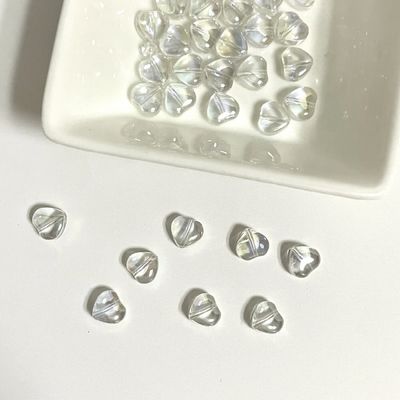 투명 하트 비즈 팔찌 목걸이 키링 만들기 공예 재료