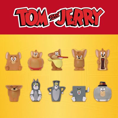 마스코트 랜덤 피규어 톰과제리(10패키지1세트)