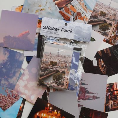 리무버블 다꾸 포토 스티커 45장세트 노트북 꾸미기