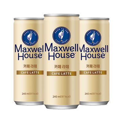 맥스웰하우스 마스터 카페 라떼 240ml 30캔