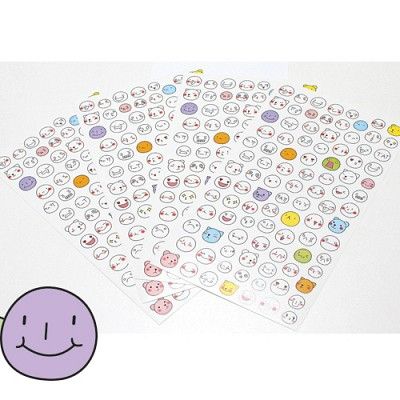 DA5185 개구쟁이 얼굴 스티커 VER.1 이모티콘 스티커