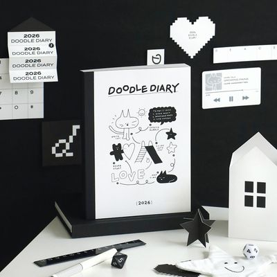 아이코닉 2026 두들 다이어리 날짜형
