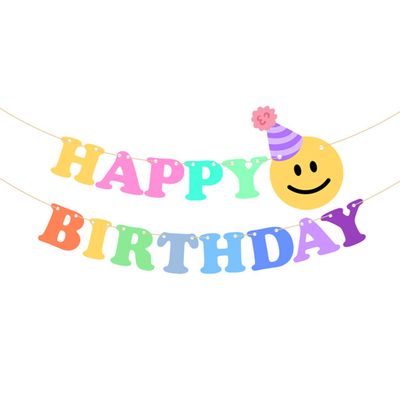 보석십자수 가랜드 해피벌스데이 생일 파티 이벤트