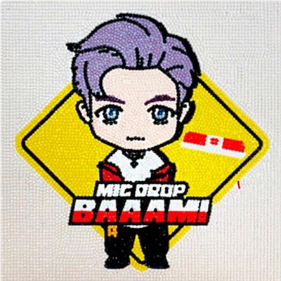 DIY 보석십자수 타이니탄 MIC Drop RM 25x25