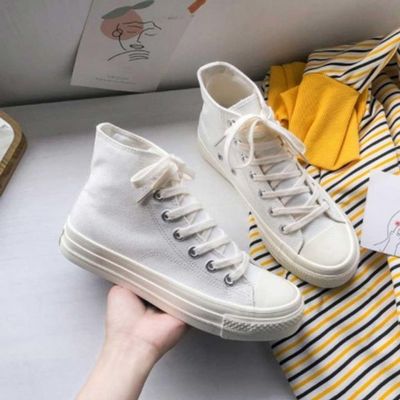 여자 직장인 스니커즈 발목 캐주얼화(WFJ4OPJ)