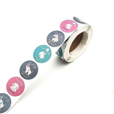 감사 코끼리 스티커 팬시 동물 꾸미기(WE3006F)