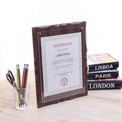 상장 액자 액자용 월넛(WFLOSS4)