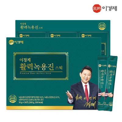 [래오이경제] 활력녹용진 스틱 (10g*30포)