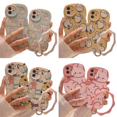 갤럭시 S23 S22 S21 S20 캐릭터 고리 링 물결 케이스