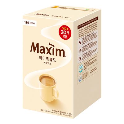 맥심 화이트골드 180T