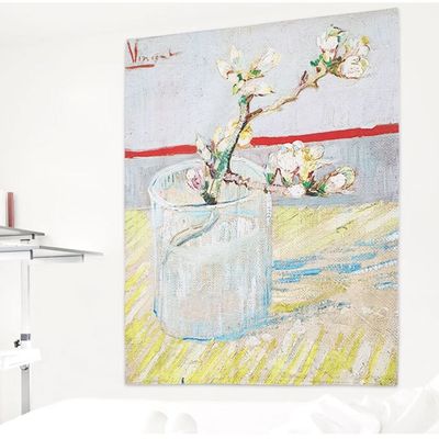 꽃포스터 화려한 아몬드꽃캔버스화 L(WFHVDCJ)