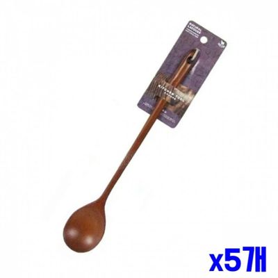WL 원목 롱 옻칠 볶음주걱 x5개(WFLPMZ4)