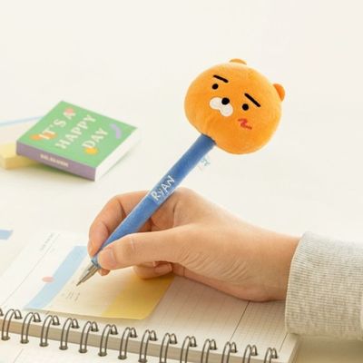 혜명몰 카카오 세이치즈 인형 볼펜 라이언 / - 개 (1개입) 필기볼펜 캐릭터볼펜 볼펜판촉물 잘써지는볼펜(WFPAK4S)