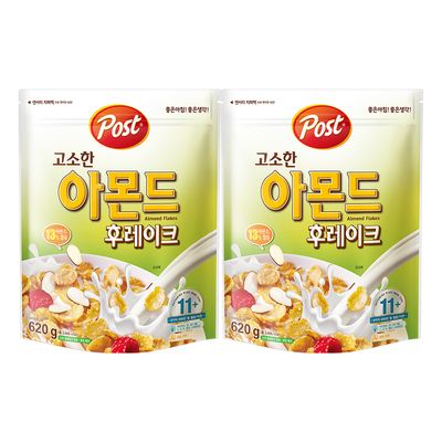 포스트 아몬드 후레이크 620g 2개