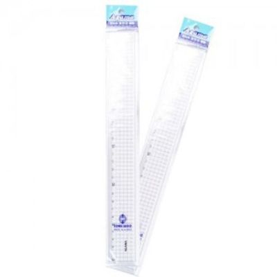 플라스틱 자 사무실 30cm 문구 학교 준비물 방안자 자 쇠줄자 스텐자 필기구(WFLP7IJ)