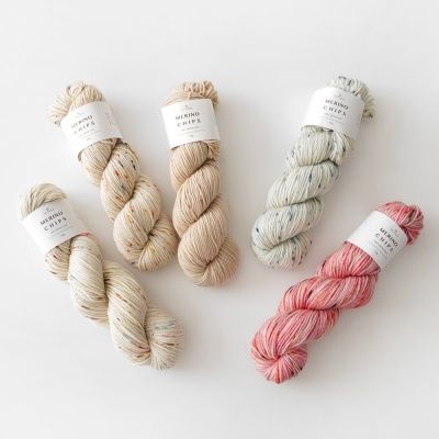 메리노 칩스 100g / 최고급 메리노울 의류 뜨개질