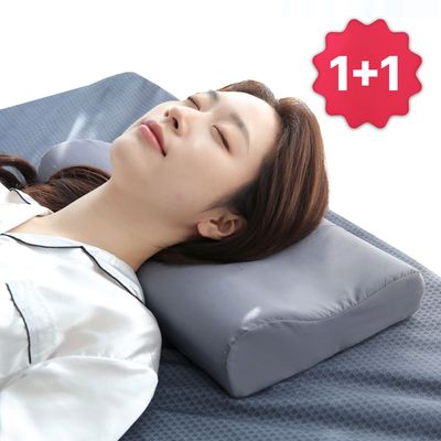  [1+1/무배] 나코자요 국내생산 메모리폼 경추 베개