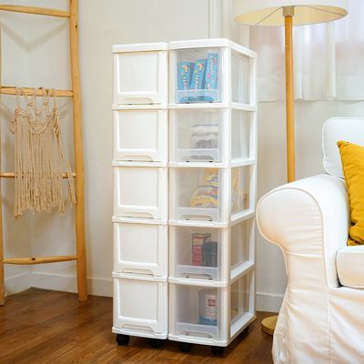 모던 틈새 슬림 서랍장 2단~8단 옷 수납장