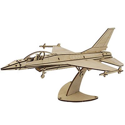 DIY 나무 모형 조립 키트 F-16 팔콘 YM-716