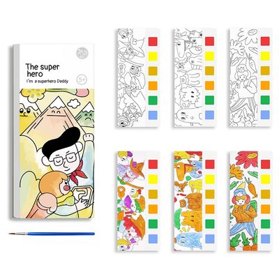 톡톡 컬러링북 슈퍼히어로 색칠 어린이 유아 미술