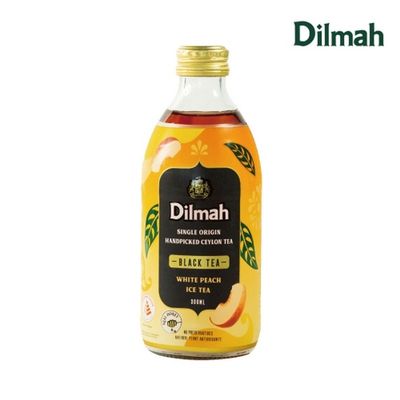 쥬맥스 딜마 화이트 피치 블랙티 300ml 12입 무료배송