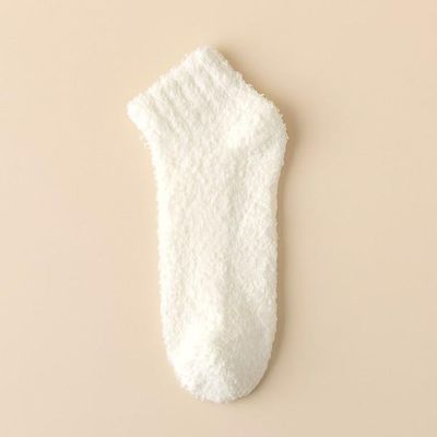 데일리 논슬립 수면양말 미끄럼방지 임산부 산모 극세사 보온 양발 홈패션 털양말(WFLRAWL)