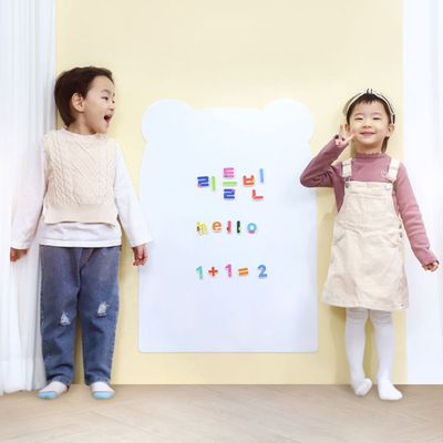 리틀빈 붙이는 자석 화이트보드 자석 칠판 곰돌이