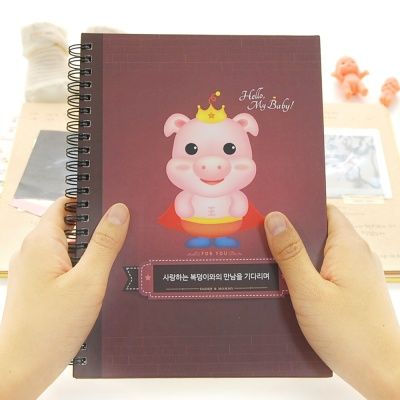 슈퍼파워 꿀꿀이왕 임신초음파앨범/태교앨범
