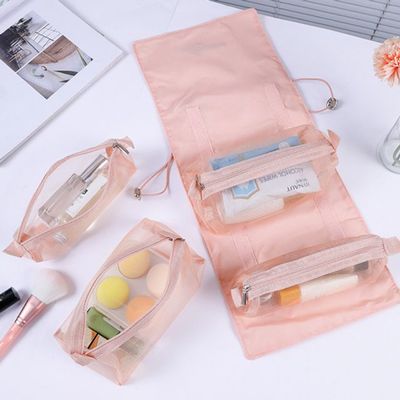 bns 여행용 벽걸이 워시백 세안백 화장품 파우치 분리가능(WFLIPNB)