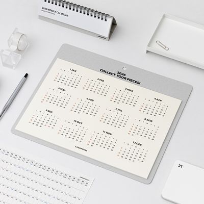 2026 라이프앤피시스 메모 벽걸이달력