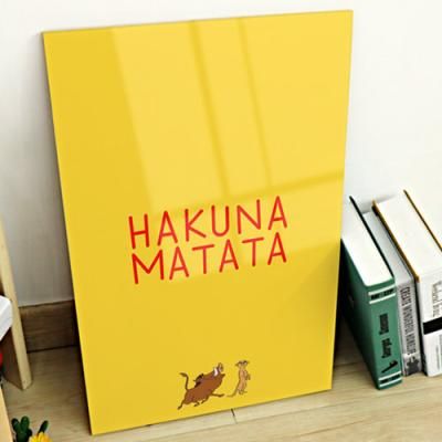 ce821-아크릴액자_하쿠나마타타대형