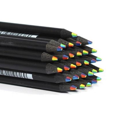 아이볼 무지개색연필 블랙펄 KN 06 컬러펜슬