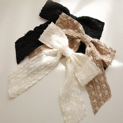 제이로렌 발레코어 패브릭 롱 리본 자동핀 H01249