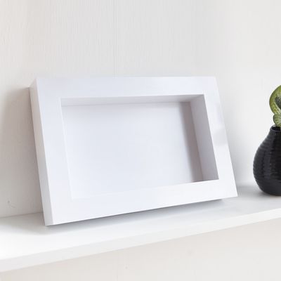 플라스틱 사각 화분 수반 아크릴 액자 30x19.5x4cm