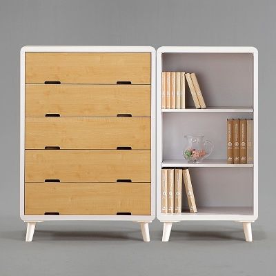 넬리 심플 수납 서랍장 세트 1400 (착불)