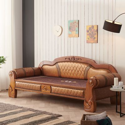 [보루네오]원목 온돌 숯볼 소파침대 YS121