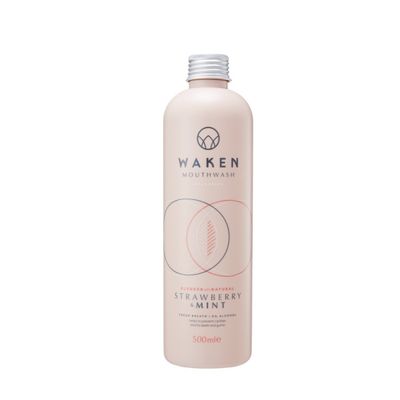 웨이큰 마우스워시 500ml 스트로베리민트향+컵 포함