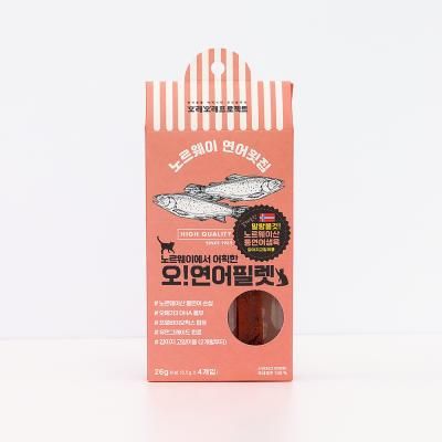 강아지 연어 필렛 스틱 4개입 (26g)