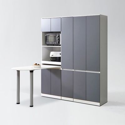 루블린 주방 식탁 렌지대+수납장 3종 세트 B (착불)