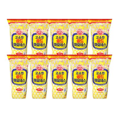 오뚜기 고소한 골드 마요네즈 300g 10개