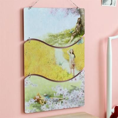 nn405-멀티아크릴액자_안녕봄아2(3단물결)