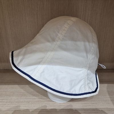 [애슬릿]스트링 투톤라인 벙거지 보넷 여성 골프 모자