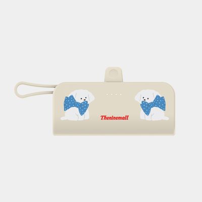 blue big ribbon ppokku [도킹형 보조배터리]