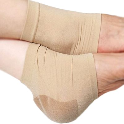 발뀟꿈치패드 뒤꿈치 양말 베이지(WFFAD5B)
